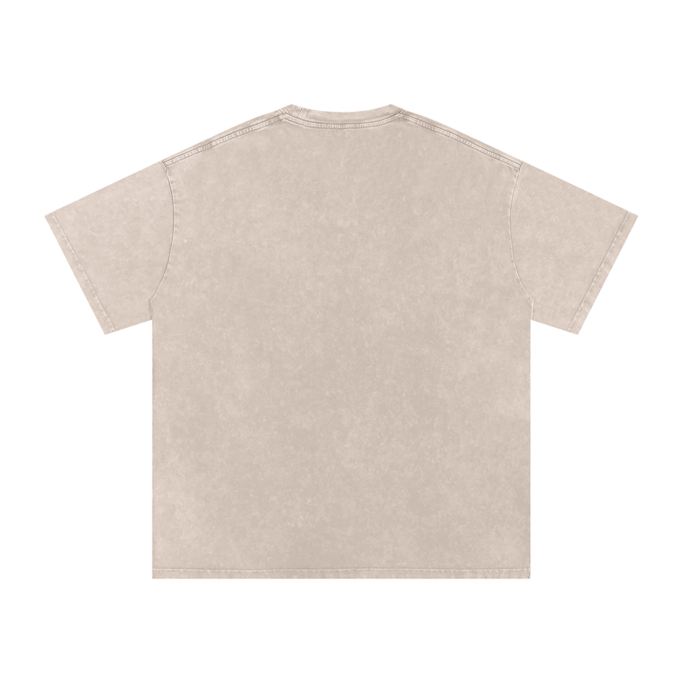 "Ballpark Club" Snow-Washed Oversized Cotton Tee
