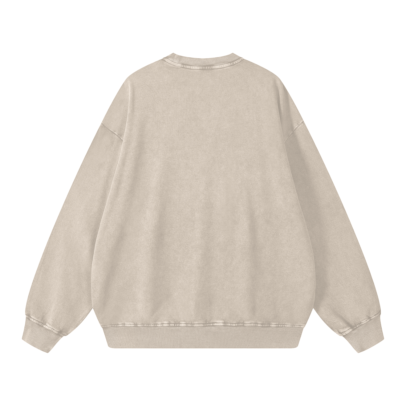 "Ballpark Club" Snow-Washed Oversized Sweatshirt