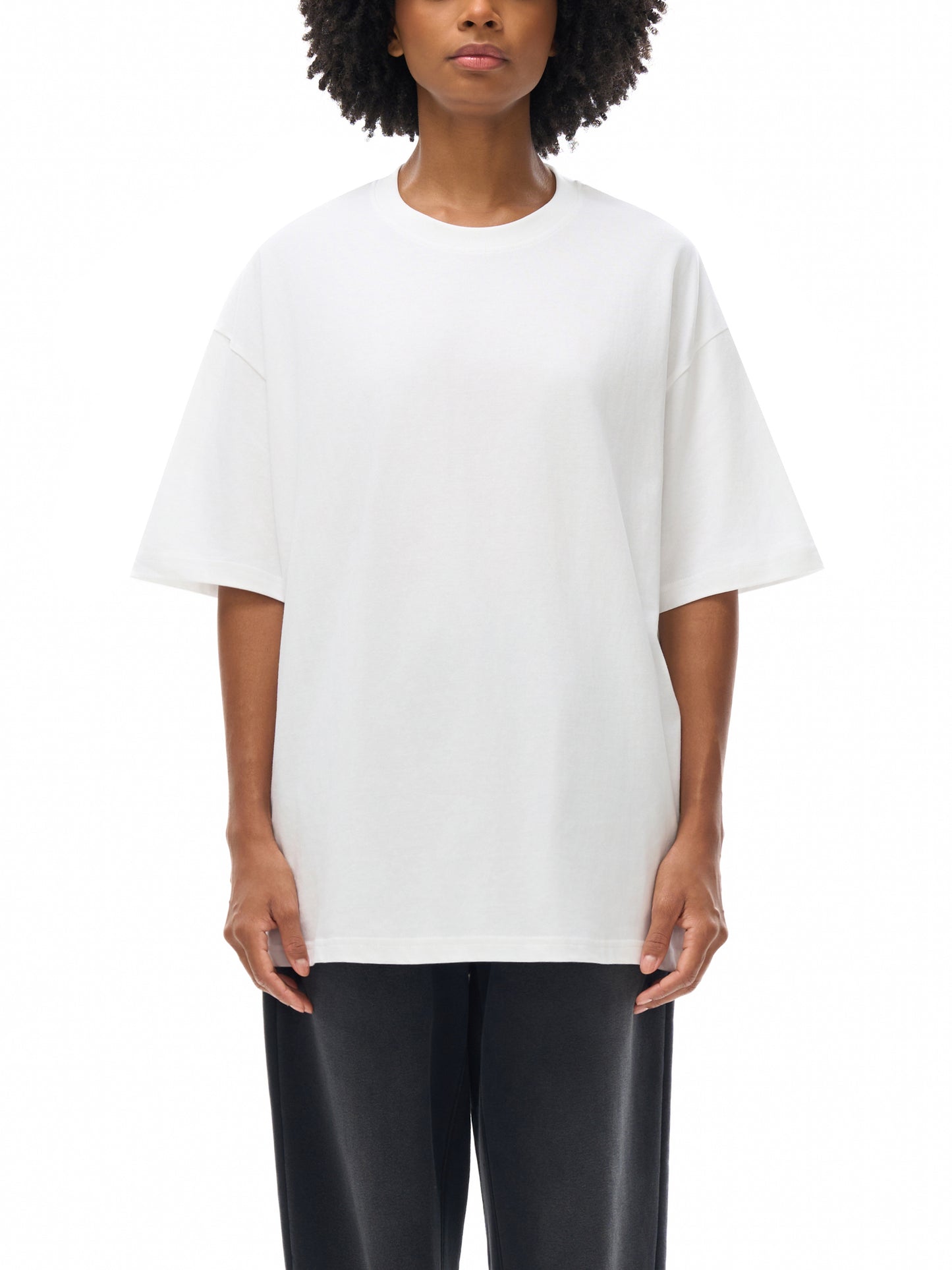 "Ballpark Club" Streetwear Loose Drop-Shoulder Tee