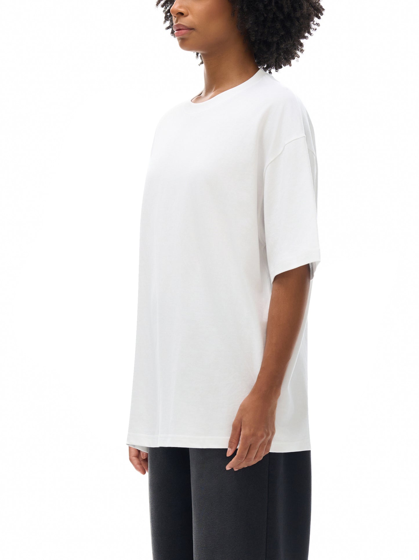 "Pancakes & Panic Attacks" Streetwear Loose Drop-Shoulder Tee